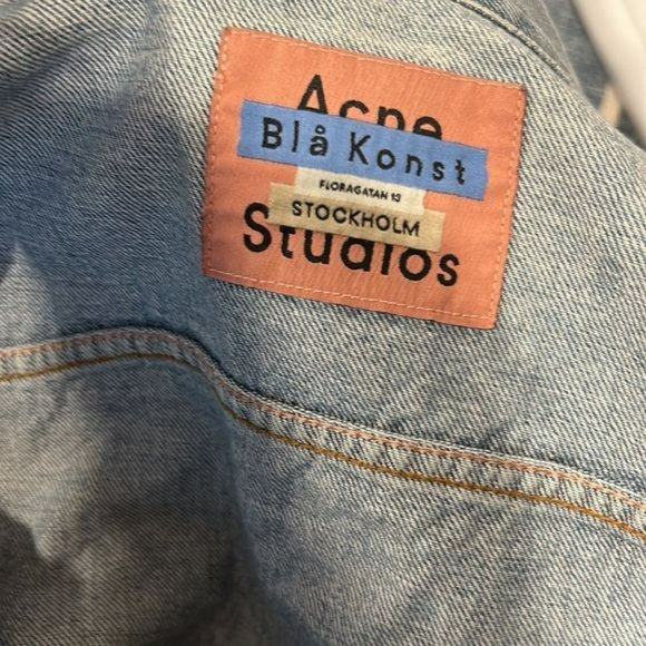 ACNE STUDIOS?VINTAGE?PATCH 1998 DENIM JACKET - Picture 6 of 7
